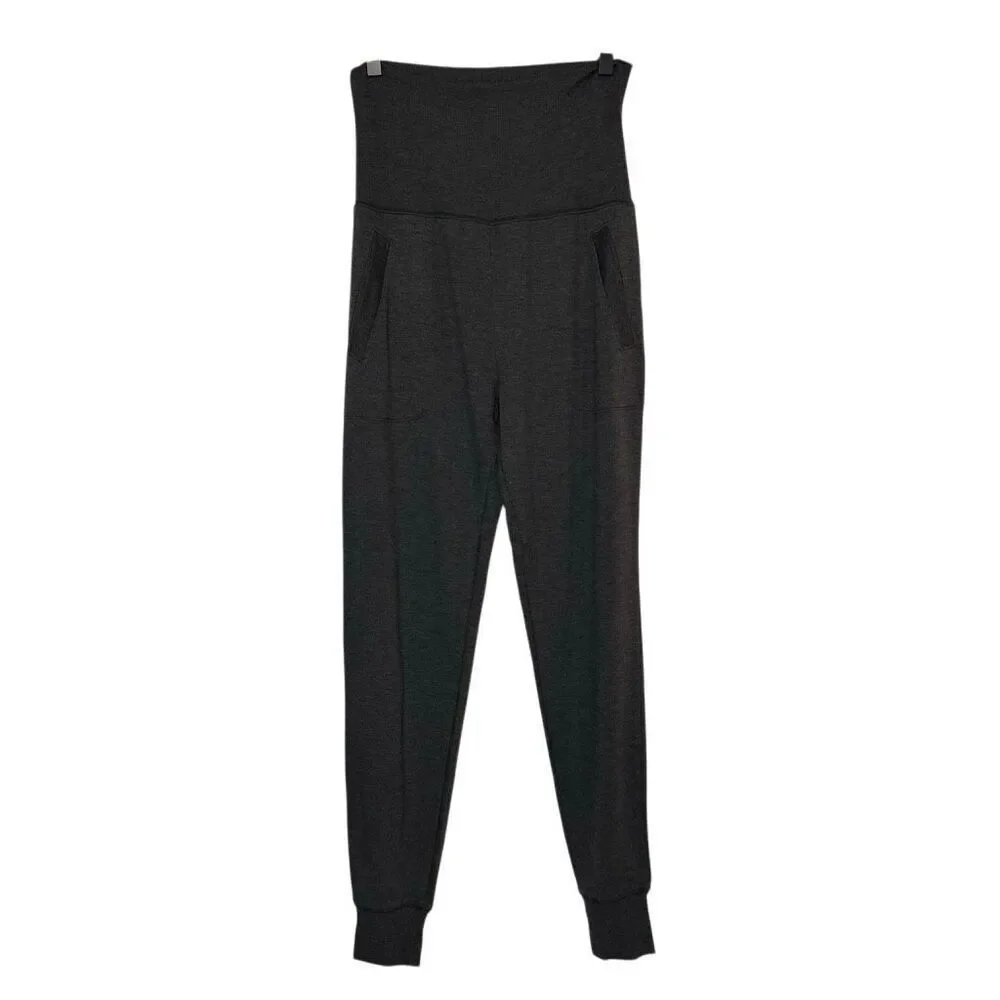 Beyond Yoga Cozy Fleece Foldover Long Sweatpant Joggers S